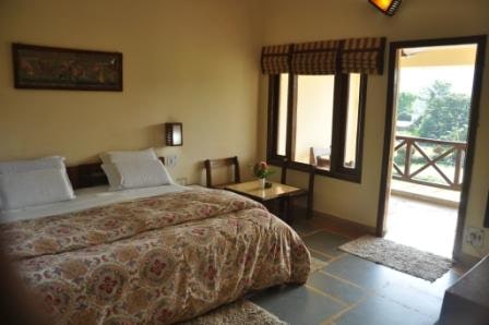 best family hotel with swimming pool in jim corbett near bijrani gate